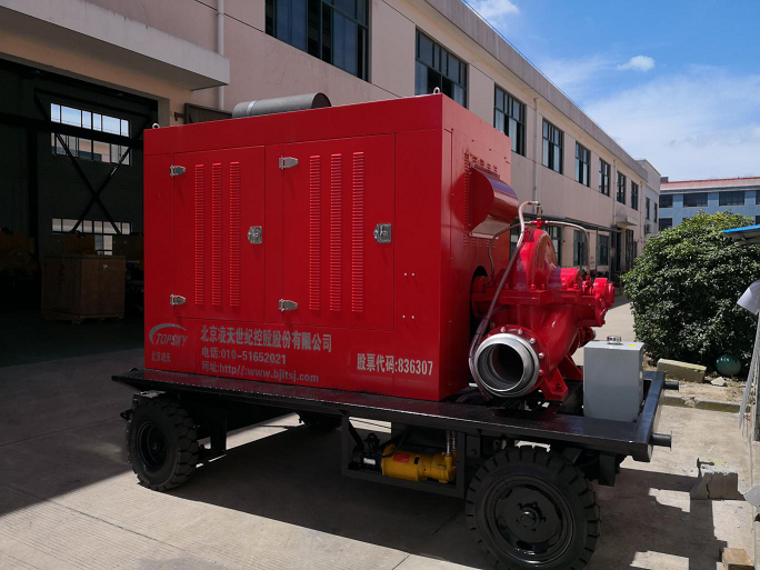 消防機(jī)器人試驗用 移動式柴油機(jī)高壓泵車組 (柴油機(jī)水泵機(jī)組)