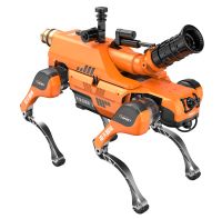 輔助滅火四足機(jī)器狗（第3代，消防水炮+自組網(wǎng)+雙向?qū)χv模塊+10種有毒有害氣體+智能伴隨+云端指揮平臺(tái)）