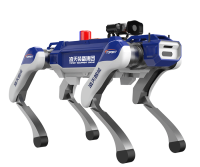 治安巡邏四足機(jī)器狗 （40kg超級大狗，第7代，集成一體式遙控器+對講照明+警示燈+自主跟隨）